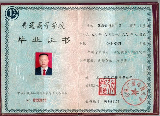 附件3、张成青资质证书